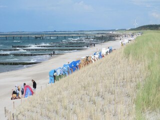 Am Strand angekommen