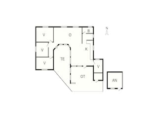 Ferienhaus Truust Grundriss 5