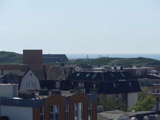 Blick vom Balkon über die Dächer Westerlands