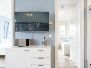 TV-Bereich im Wohnraum