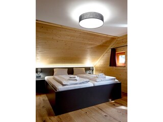 Schlafzimmer Chalet Gipfelglück