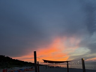 Sonnenuntergang am Strand