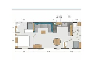 Holiday house Lauwersoog Floor Plan 43