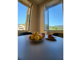 Essbereich mit fantastischer Aussicht