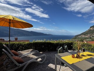 Terrasse mit Seeblick