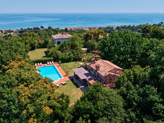 Villa Tenuta Belgatto - Aerial view