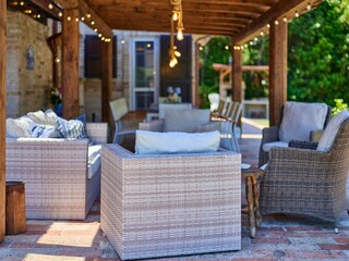 Villa Tenuta Belgatto – Equipped porch