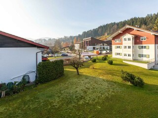 Blick vom Südbalkon