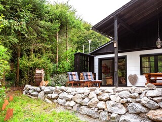 Terrasse - Ferienhaus-Waldchalet in Willingen