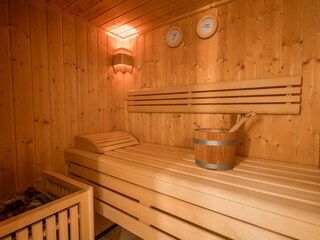 Innenbereich Sauna