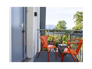 Terrasse vor der Tür