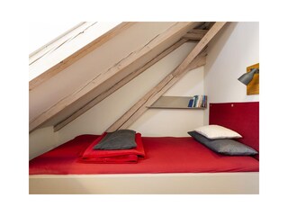 Schlafzimmer mit Einzelbett