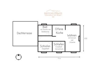 Ferienwohnung Murnau am Staffelsee Grundriss 22