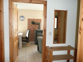 Flur zum Wohnzimmer