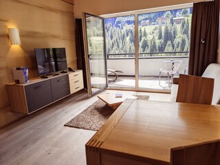 Wohnzimmer mit Aussicht