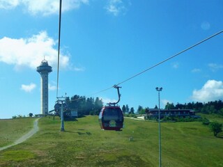 Etteslberg-Seilbahn und Hochheideturm 875m üNN.