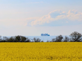 Fähre auf See