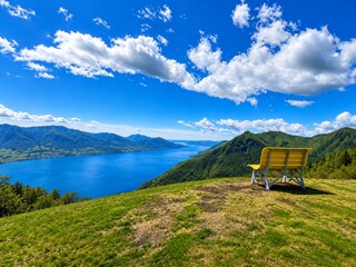 Direkt von der Haustür aus starten zahlreiche Wanderwege durch die Bergwelt des Lago Maggiore – m...