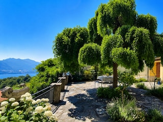 Ca. 50 m² große, abgeschlossene Terrasse