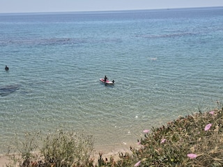 Wunderschöner Strand gerade vor der Wohnung