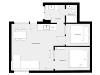Apartment Kopenhagen Grundriss 18