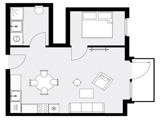 Apartamento Kopenhagen Plano de planta 14