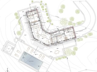 Villa Navira Gialova - Erdgeschoss & Poolbereich