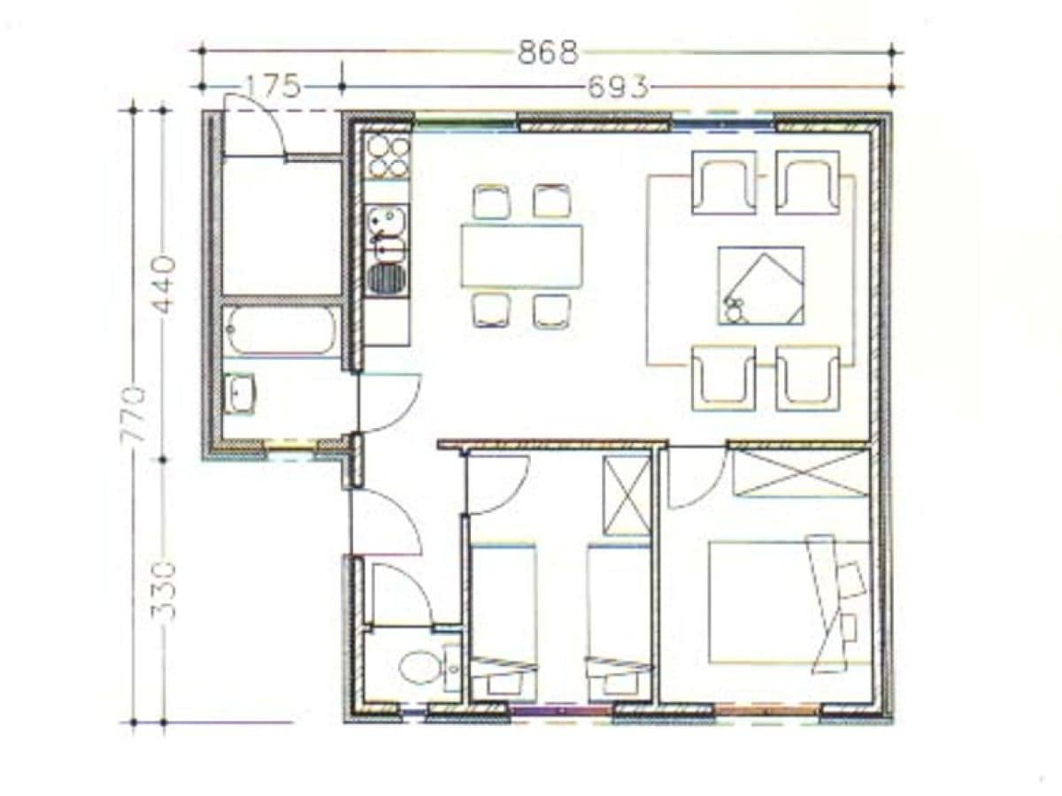 Ferienhaus Bredene Grundriss 25