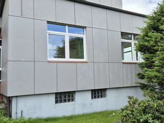 Ansicht von Osten (Schlaf- und Wohnzimmer)