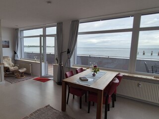 Wohnzimmer mit Aussicht