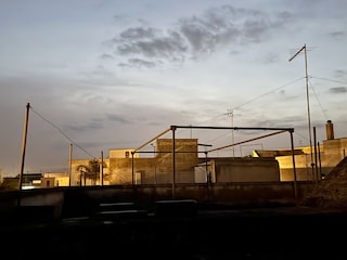 Dachterrasse Abendstimmung