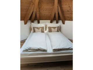 Alpen Loft_Münster_Alpbachtal_Bett