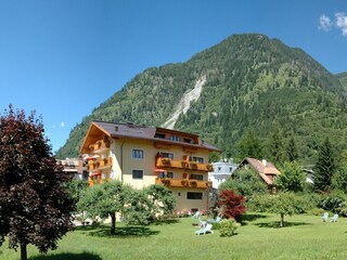 Appartement-Monuth-Bad-Hofgastein-Garten-Sommer