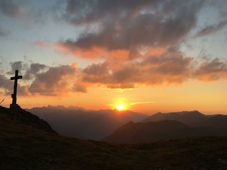 Sonnenuntergang Augstenberg