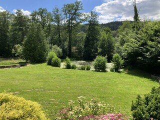 Ferienhaus Drei Mühlen-Blick von der Terrasse