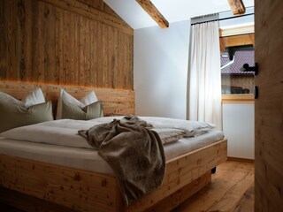 Chalet Zimmer vorne @Oberschernthann