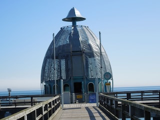 Tauchgondel an der Selliner Seebrücke