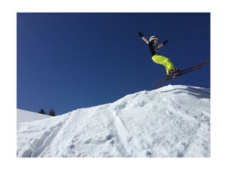 Skifahren mit Spaß