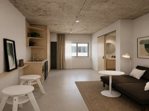 Apartment Studio im Stadtzentrum von Darwin mit Blick auf den Sonnenuntergang