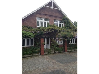 Hof mit Eingang zu den Appartments