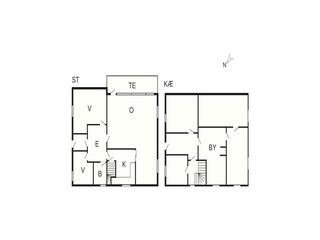Ferienhaus Frederikshavn Grundriss 2