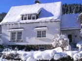 Ferienhaus im Winter