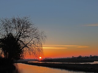 Sonneaufgang gesehen vom Terrasse