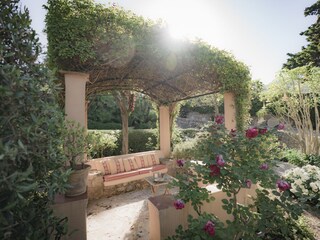 Gazebo in garden