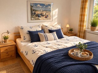 Schlafzimmer im EG.