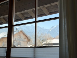 Blick aus dem Wohnzimmer