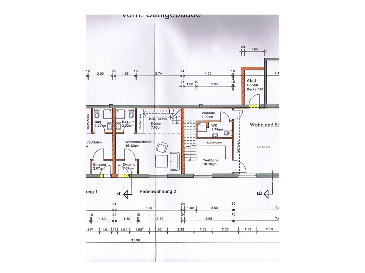 Ferienwohnung Wiarden Grundriss 20