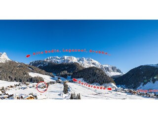 Appartement de vacances Wolkenstein in Gröden Enregistrement extérieur 15