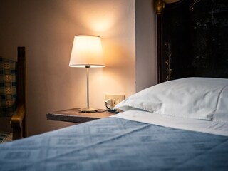 Double bedroom cool in summer