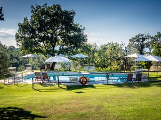 Pool von 11 x 5,50 Metern mit wunderschönem Blick